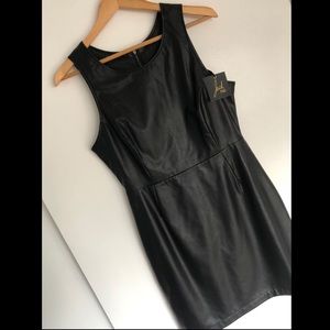 Jack BB Dakota 100% Vegan Leather Dress (Size 8)